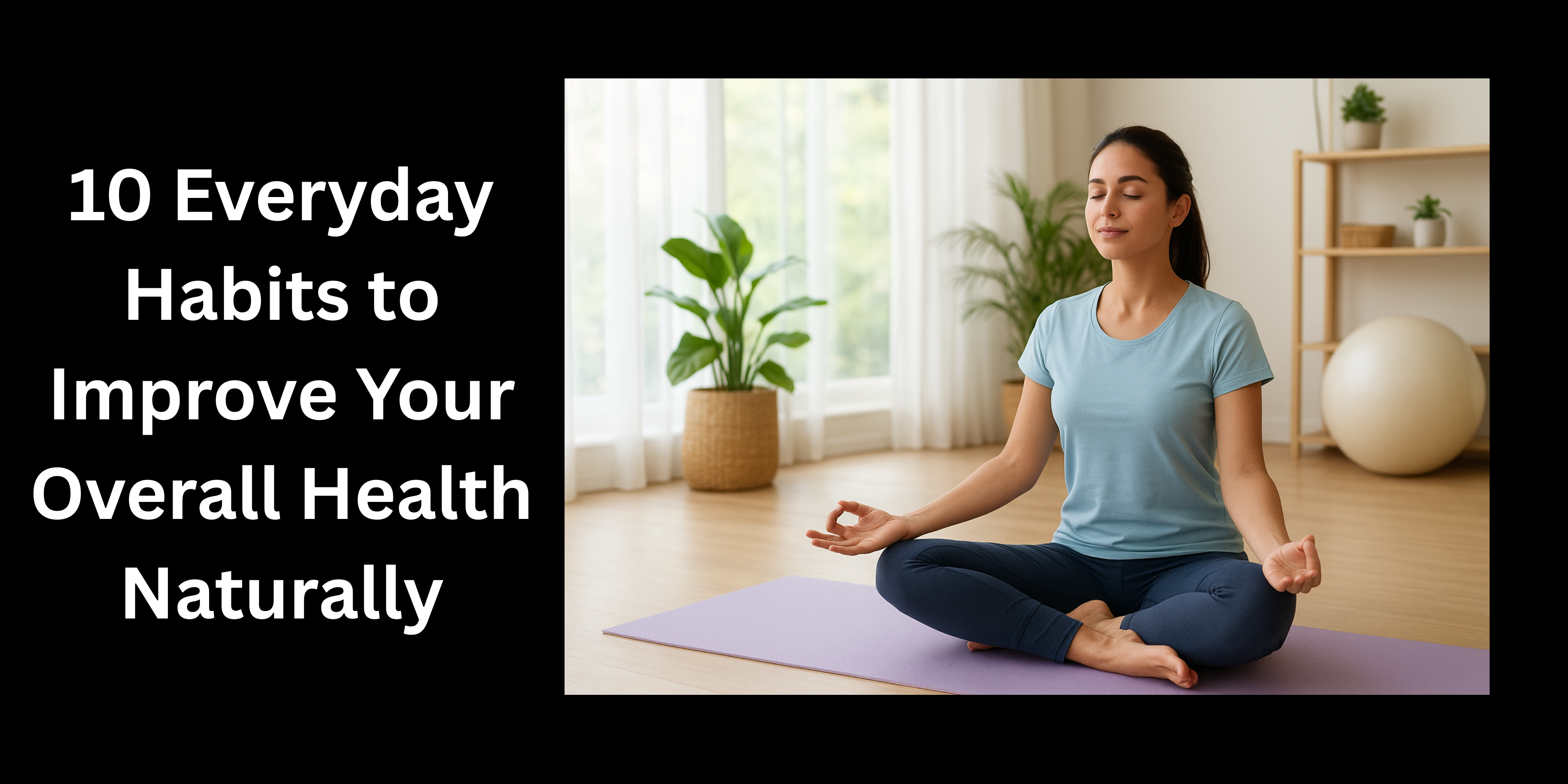 10 Everyday Habits to Improve Your Overall Health Naturally